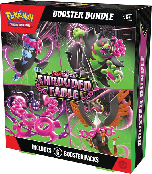 Pokémon TCG: Scarlet & Violet – Shrouded Fable Booster Bundle (6 Packs)