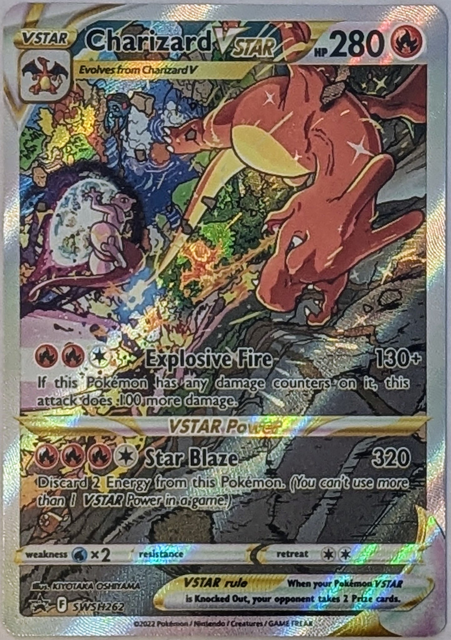 Charizard VSTAR - Pokémon Promo #SWSH262 - Sword & Shield - Ungraded