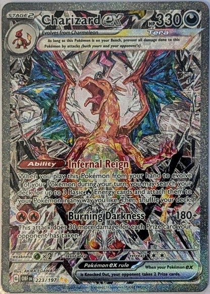 Charizard ex - 2023 Pokémon OBF EN - Special Illustration Rare #223/197 - Ungraded