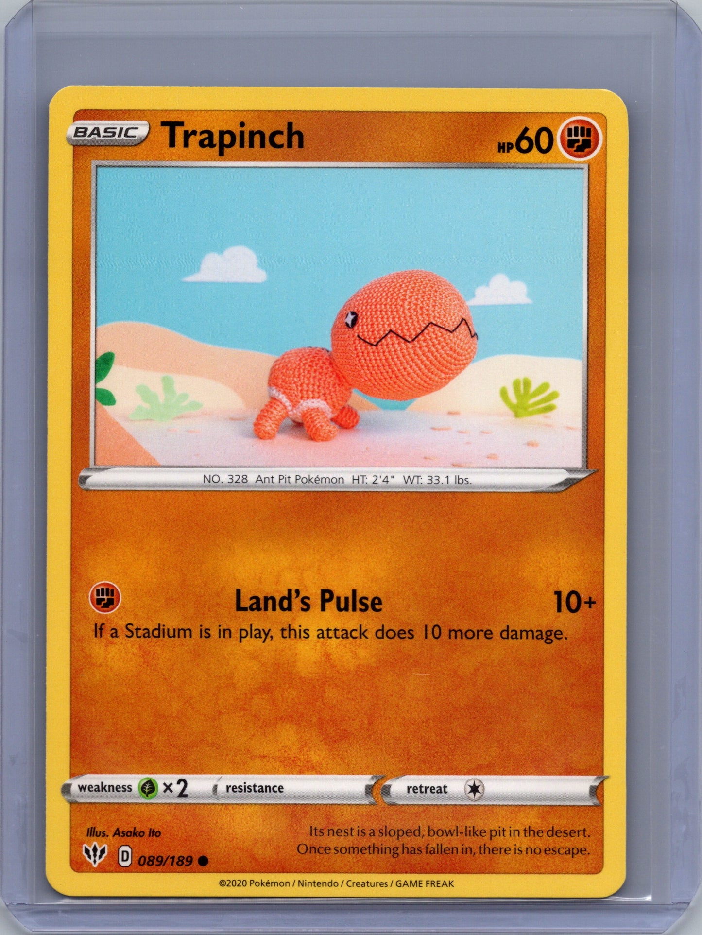 Asako Ito Crochet Pokémon Card Lot – 8 Cards – English & Japanese