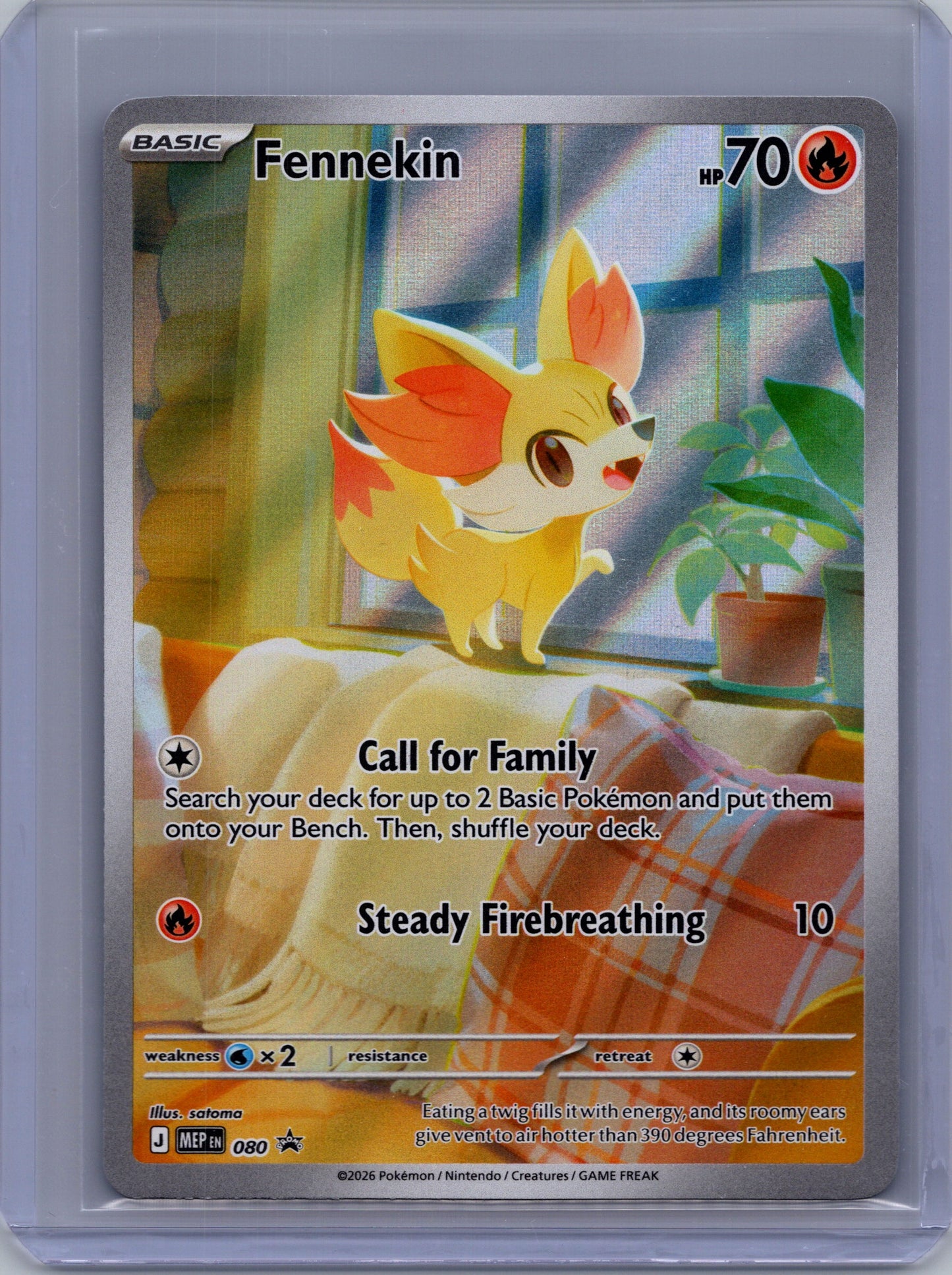 Fennekin - 080 - Mega Evolution Promo