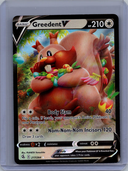 Greedent V - 217/264 - Fusion Strike