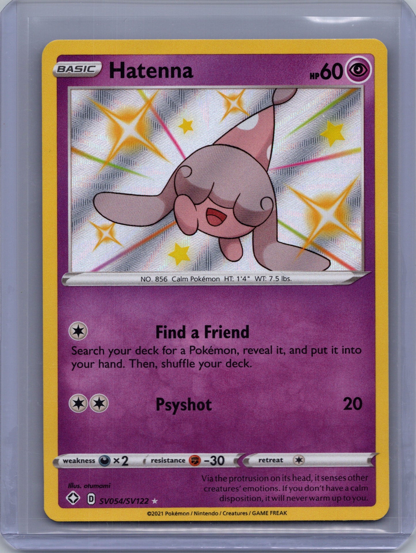 Hatenna - SV054/SV122 - Shining Fates: Shiny Vault
