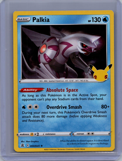 Palkia - 004/025 - Celebrations