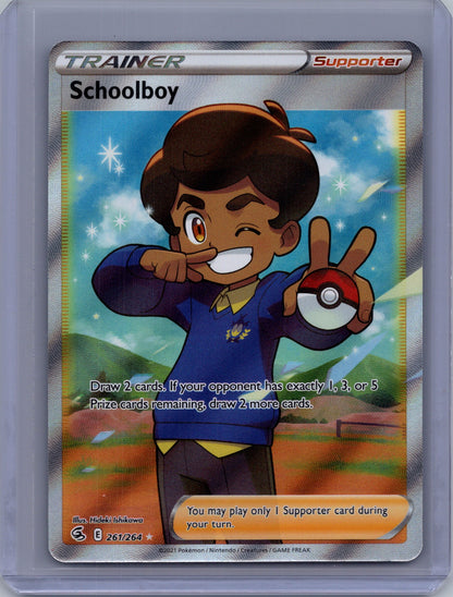 Schoolboy (Full Art) - 261/264 - Fusion Strike