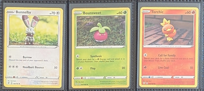Yuka Morii Pokémon card lot condition close-up showing card details