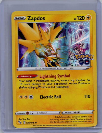 Zapdos - 029/078 - Pokemon Go
